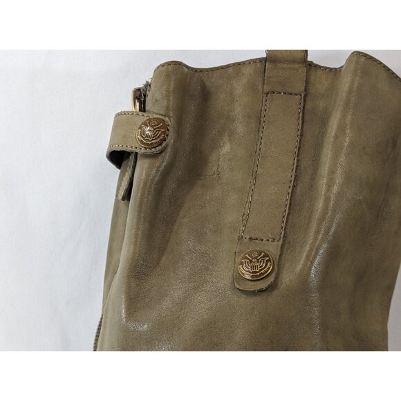 Sam Edelman Knee High Leather Boots Zip-Up Low Heel Women's US Size 9.5 - Picture 6 of 16